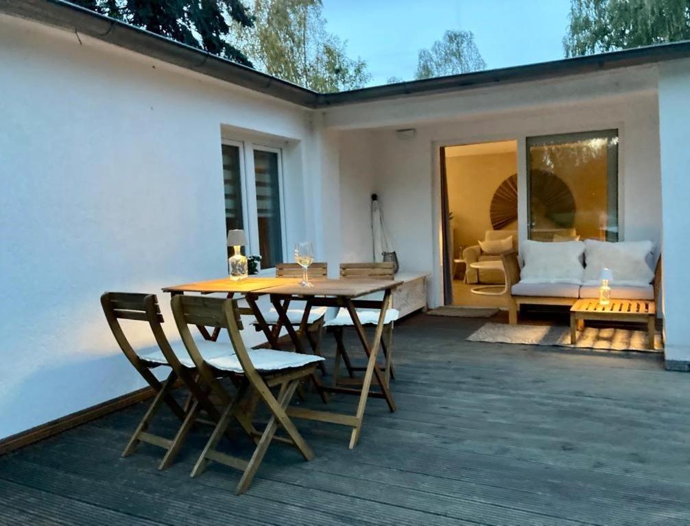 Moderner Bungalow Im Seebad Bansin, 200 Meter Zum Strand هيرينجسدورف المظهر الخارجي الصورة